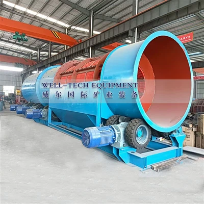 200tph Alluvial Gold Plant Whole Line Machine ke Afrika